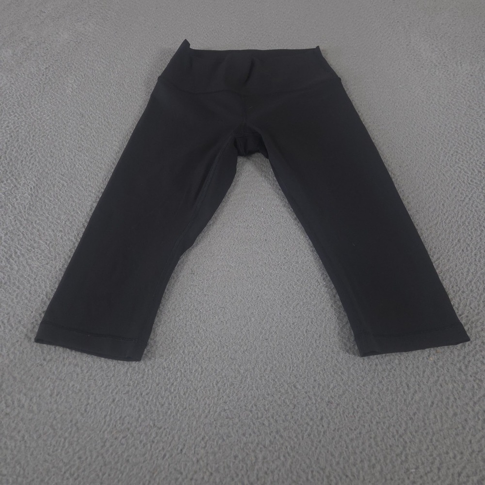 Lululemon Leggings Womens 8 Black Align Jogger Crop Nulu High Rise Tapered Leg